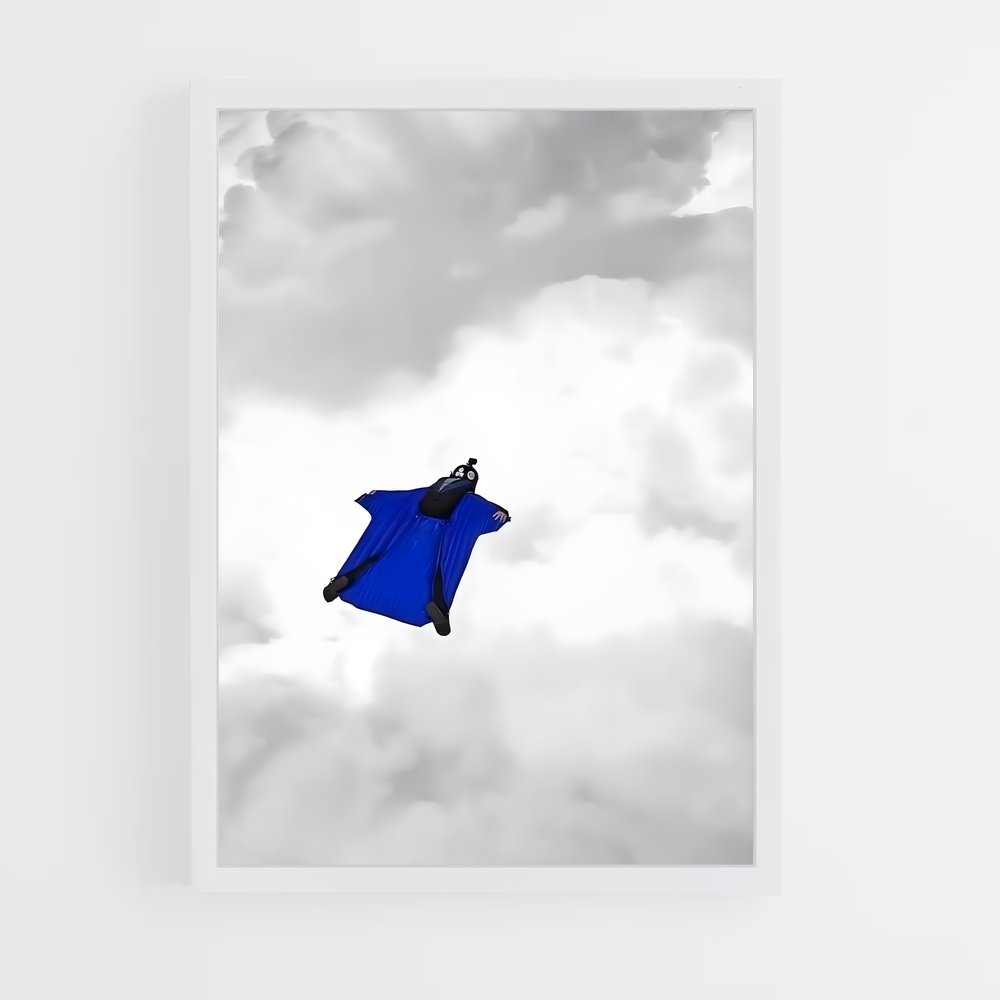 Poster Voleur des Cieux – affiche Vol en wingsuit (vue 3)